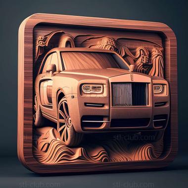 3D model Rolls Royce Cullinan (STL)